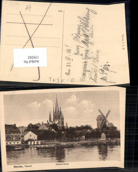 139282,Werder a.d. Havel Mühle Windmühle Mühlenblick