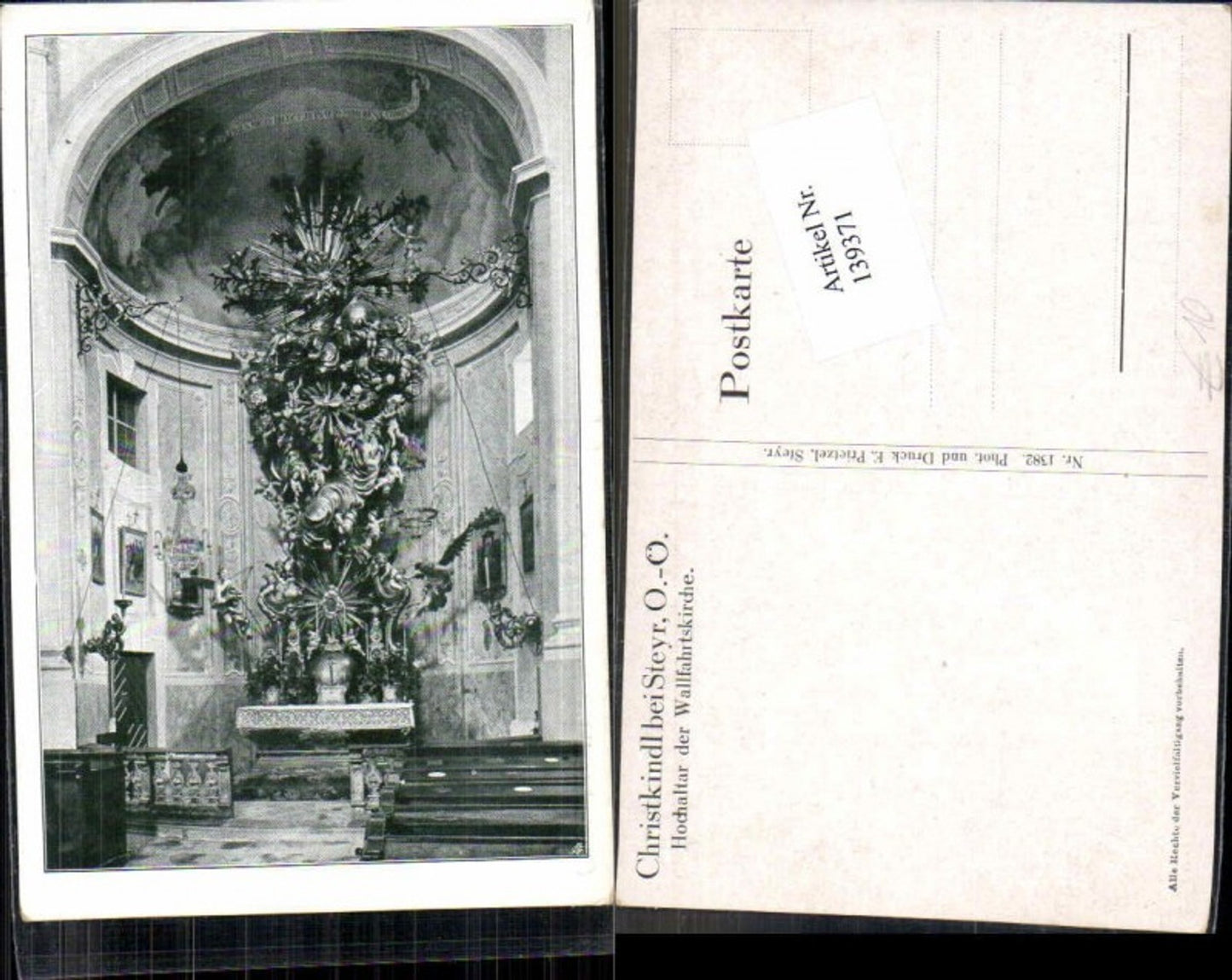 139371,Christkindl bei Steyr Kirche