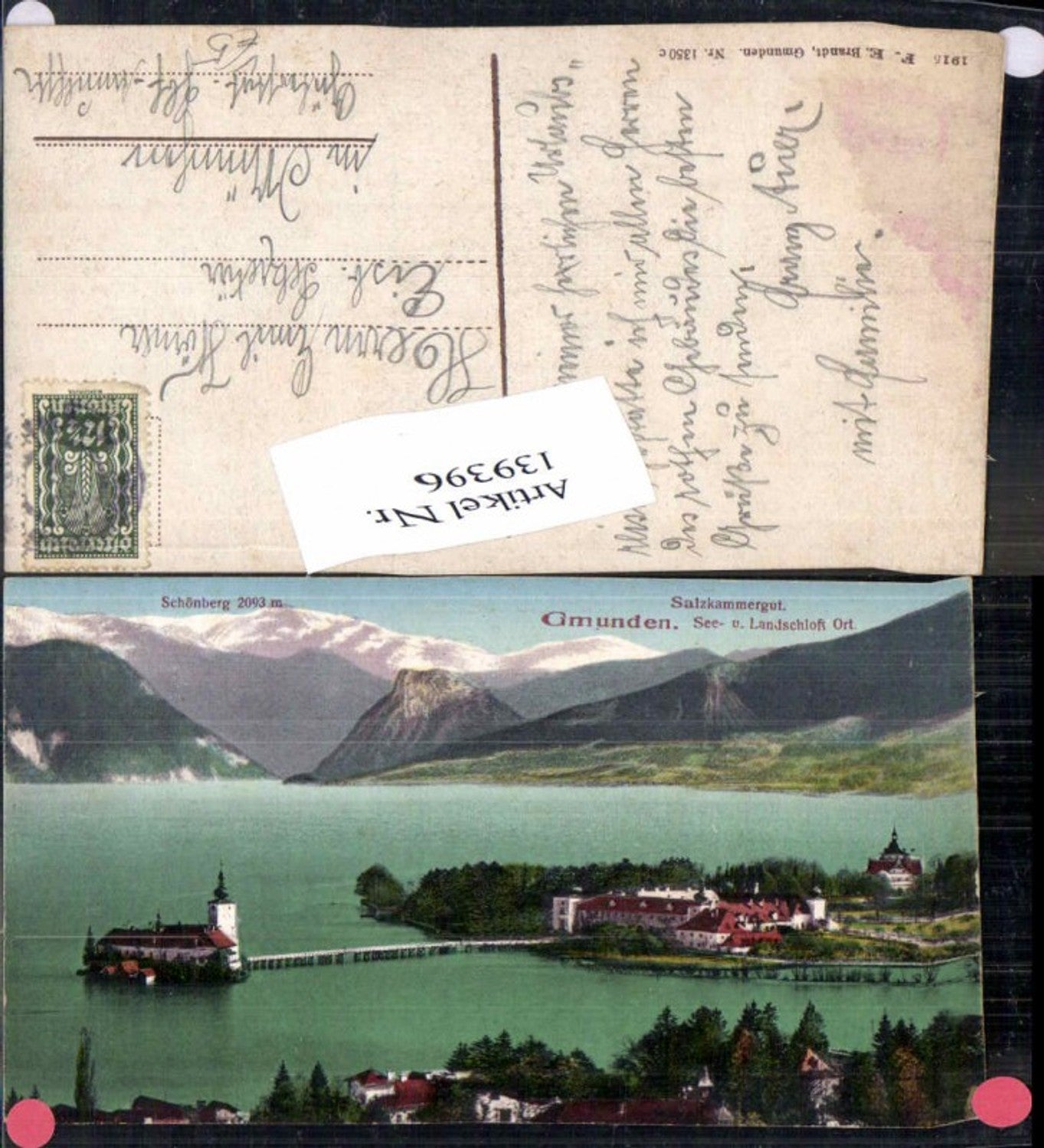 139396,Gmunden am Traunsee Ort Orth Brandt 1350c