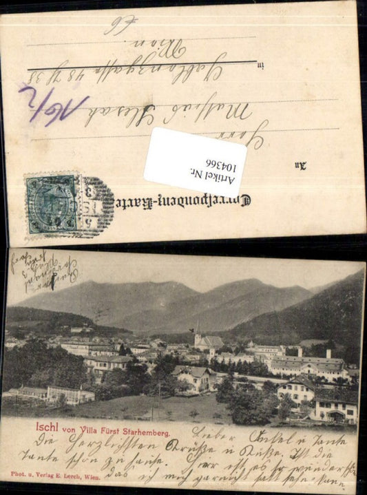 104366,Bad Ischl von Villa Fürst Starhemberg