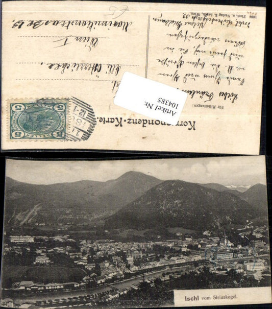 104385,Bad Ischl vom Siriuskogel