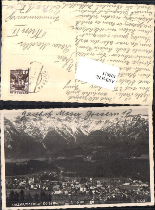 104815,Salzkammergut Bad Goisern Totale pub F.E. Brandt 1256