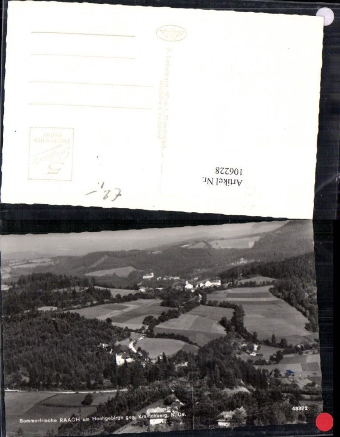 106228,Sommerfrische Raach am Hochgebirge geg Kranichberg