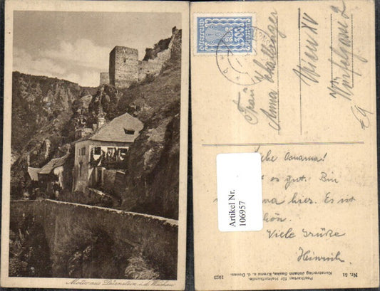 106957,Motiv aus Dürnstein in der Wachau