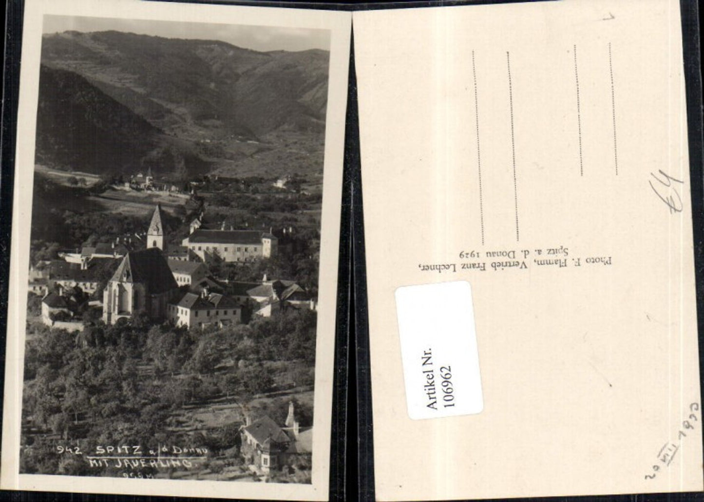 106962,Spitz a.d. Donau mit Jauerling