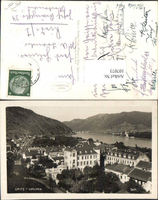 107073,Spitz a.d. Donau Wachau Ortsansicht