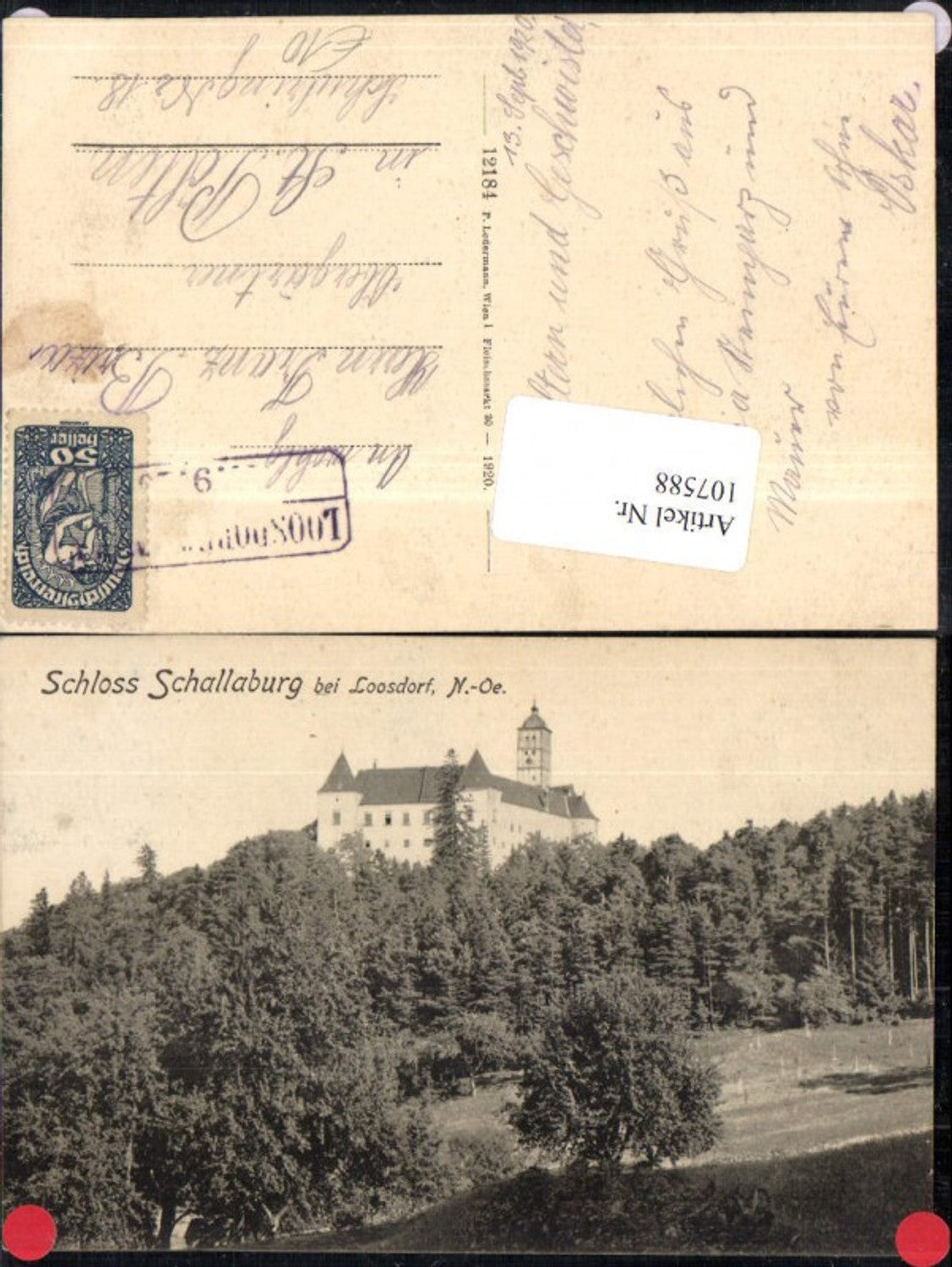 107588,Schloss Schallaburg bei Loosdorf Melk a.d. Donau