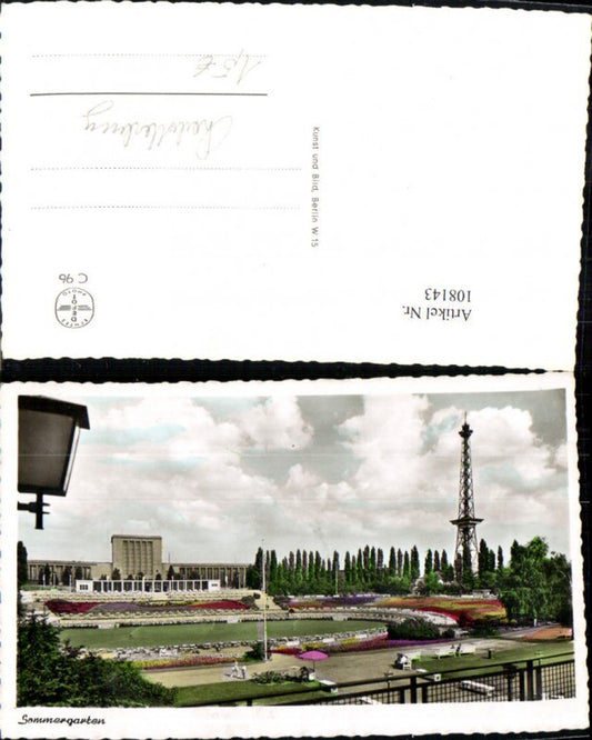 108143,Berlin Charlottenburg Sommergarten