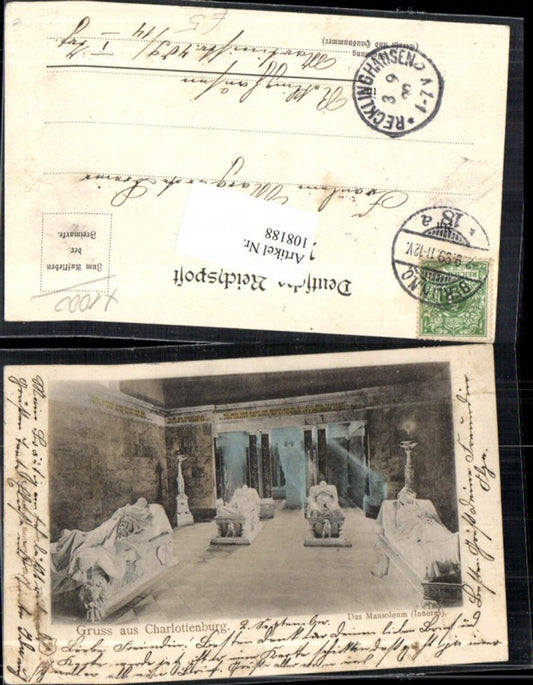 108188,Berlin Charlottenburg das Mausoleum Innenansicht