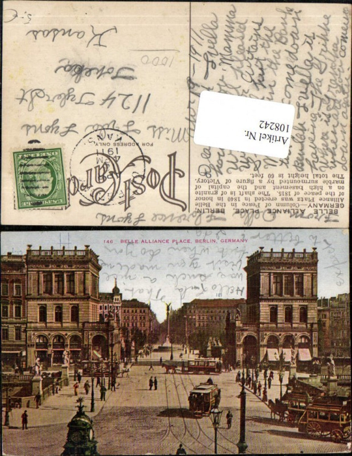 108242,Berlin Alliance Platz Kutsche