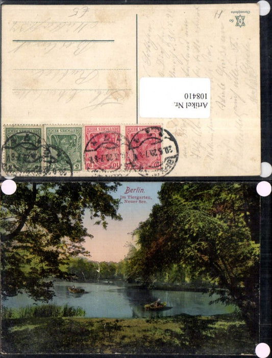 108410,Berlin Im Tiergarten Zoo neuer See