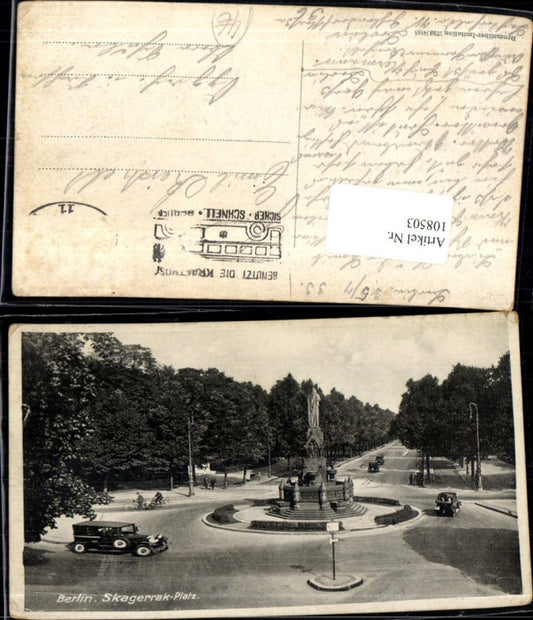 108503,Berlin Skagerrak Platz Oldtimer Auto