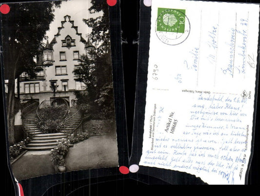 108685,Foto AK Landstuhl Pfalz Moorbad und Sanatorium Sickingen Detailansicht