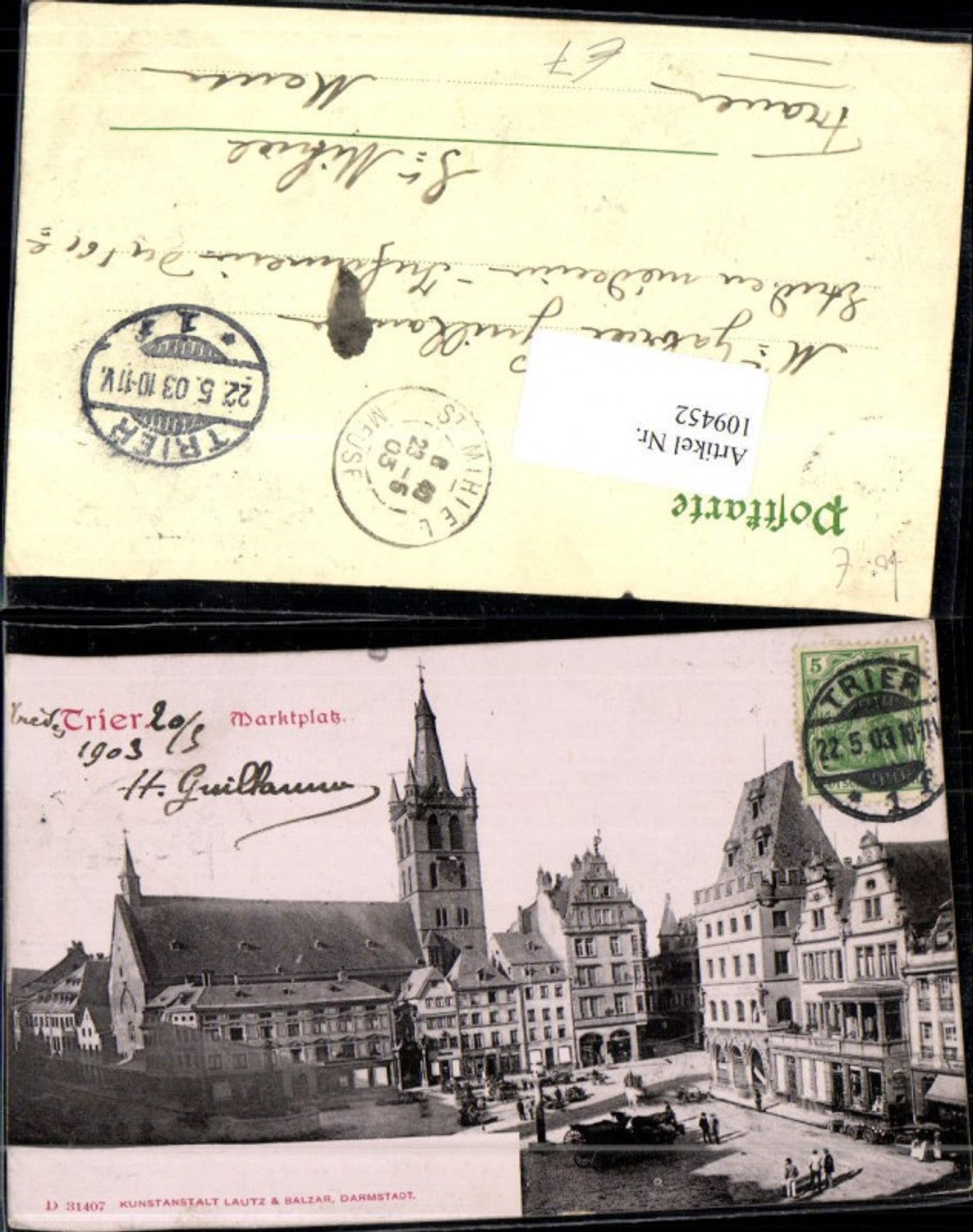 109452,Trier Marktplatz