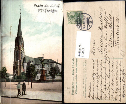 110003,Neuwied Kirche und Kirchendenkmal