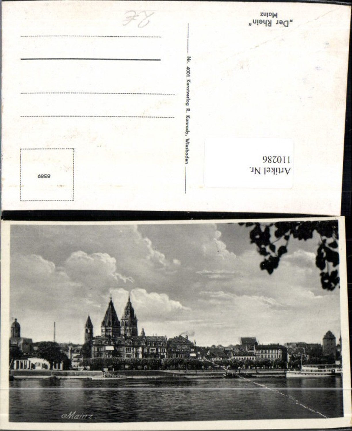 110286,Mainz am Rhein Ortsansicht