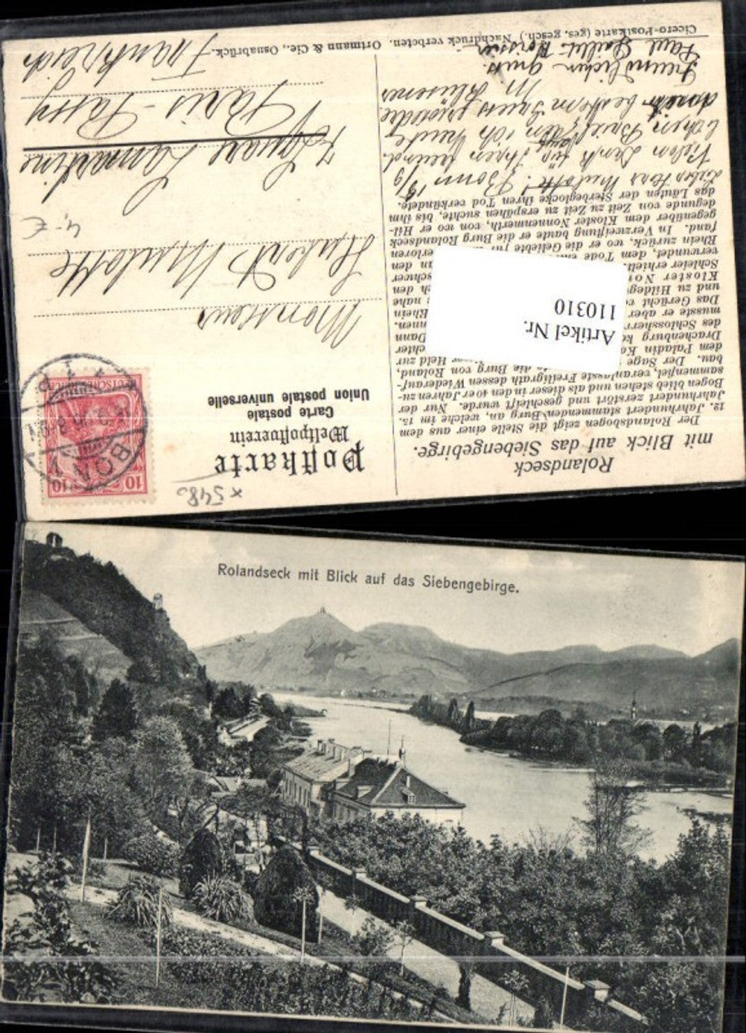 110310,Rolandseck m. Siebengebirge 1905