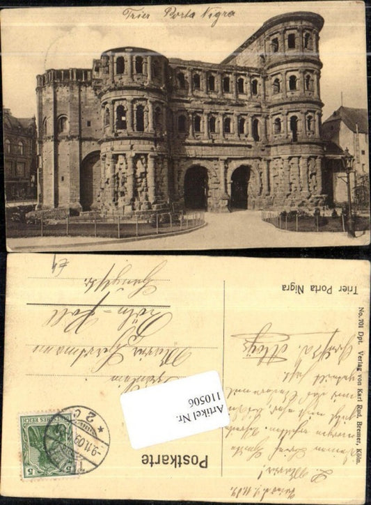 110506,Trier Porta Nigra 1910