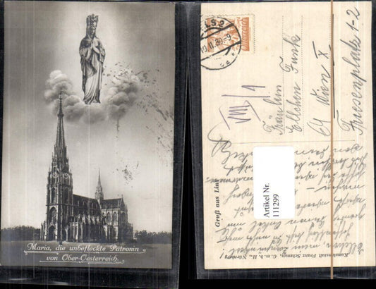 111299,Linz a.d. Donau Maria Empfängins Dom Detailanischt