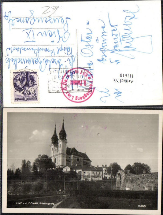 111610,Linz a.d. Donau Pöstlingberg Kirche