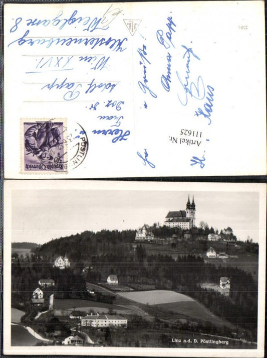 111625,Linz a.d. Donau Pöstlingberg Kirche