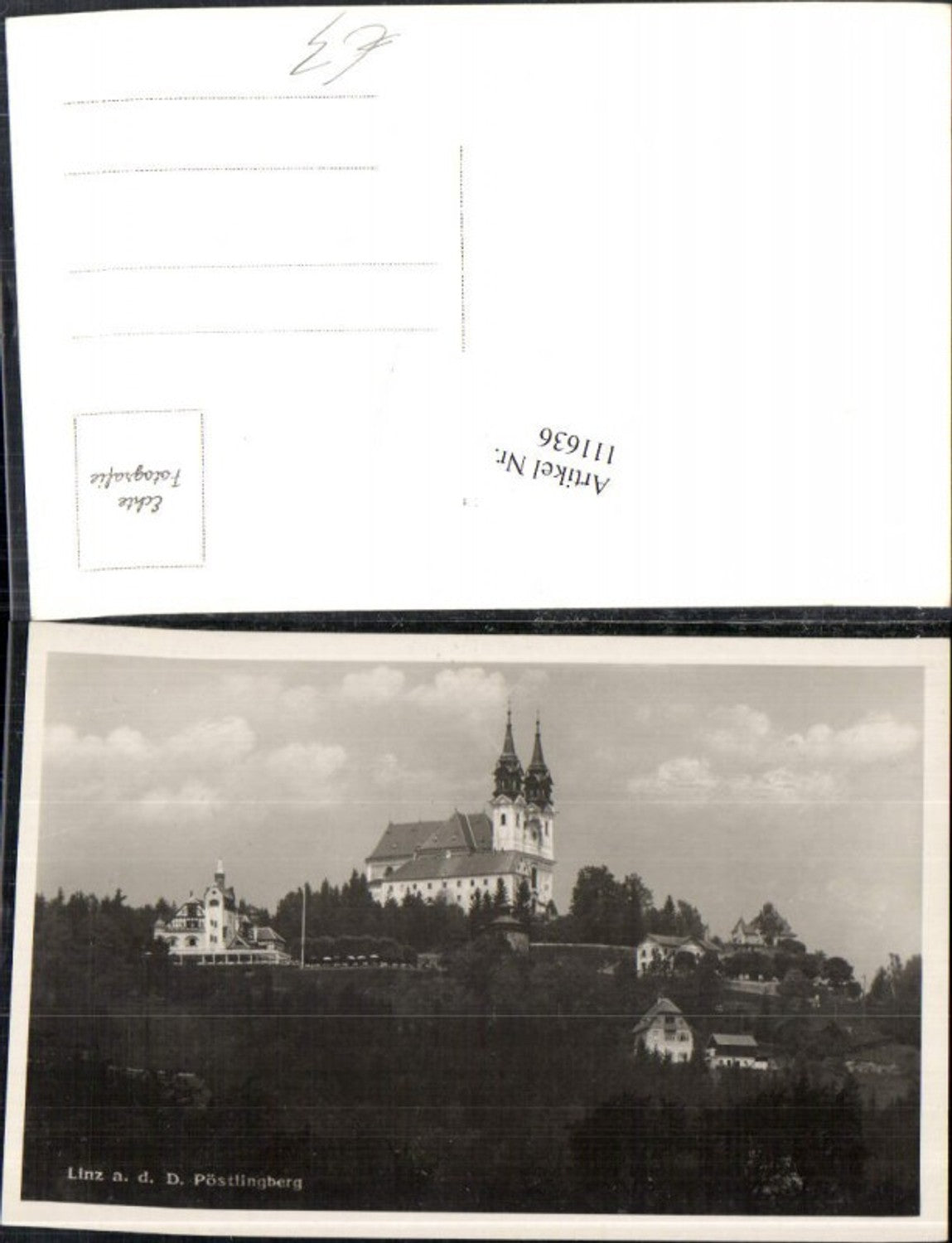 111636,Linz a.d. Donau Pöstlingberg Kirche