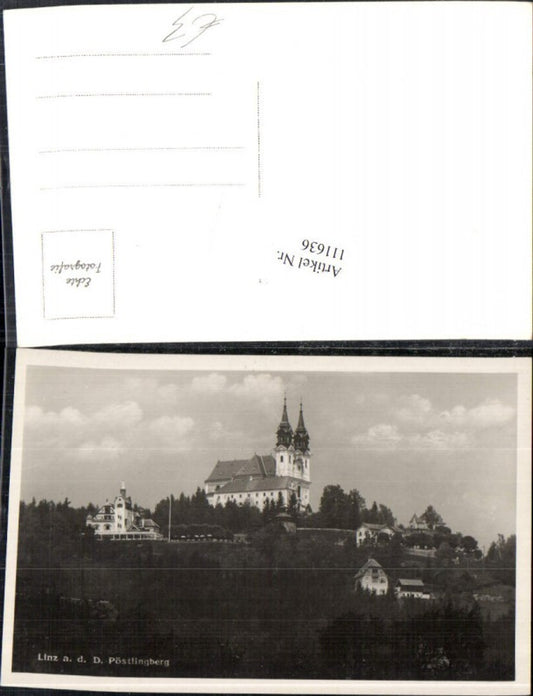111636,Linz a.d. Donau Pöstlingberg Kirche