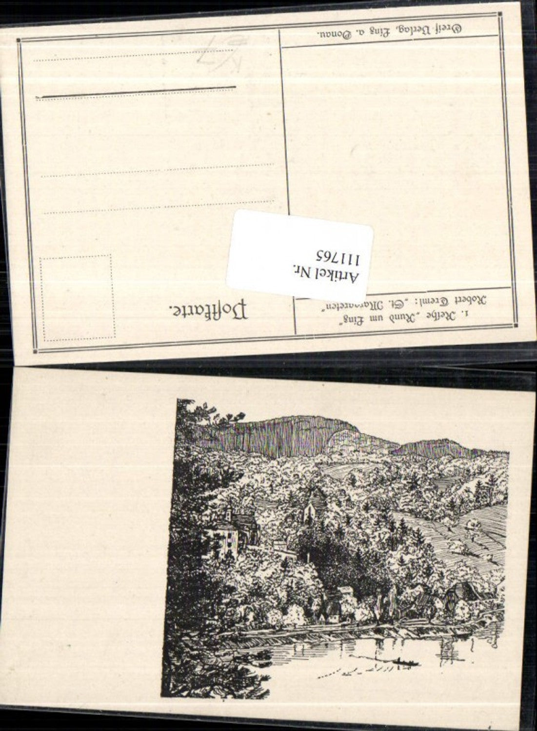 111765,Künstlerkarte Robert Treml St Margareten