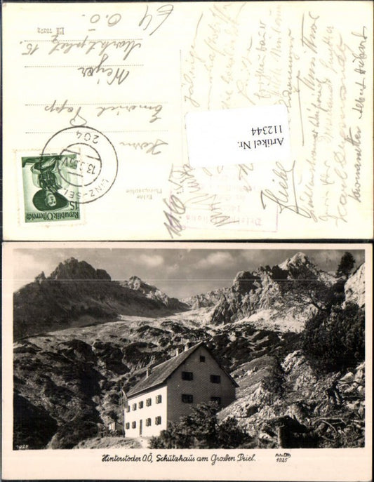 112344,Hinterstoder Schutzhaus am Priel  pub Foto Oth 1025