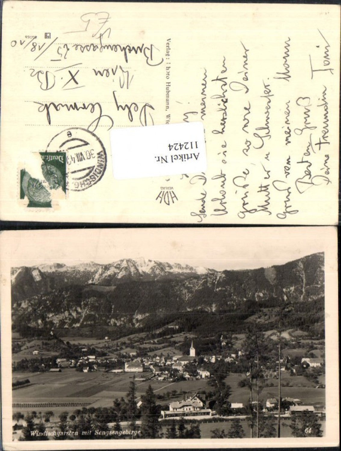 112424,Windischgarsten m. Bahnhof pub Hubmann 64