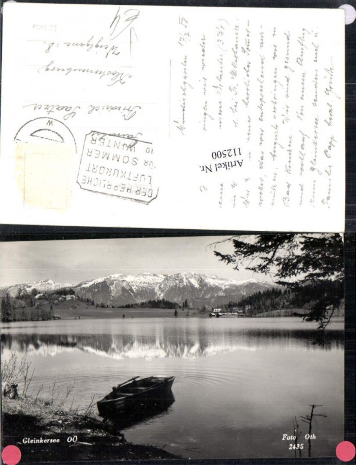 112500,Gleinkersee bei Spital am Pyhrn  pub Foto Oth 2435