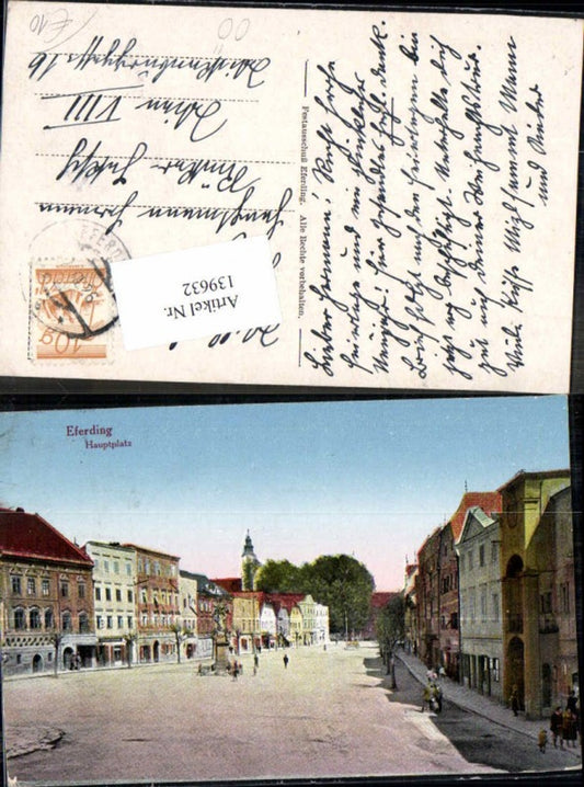 139632,Eferding Partie am Markt 1915 Hauptplatz