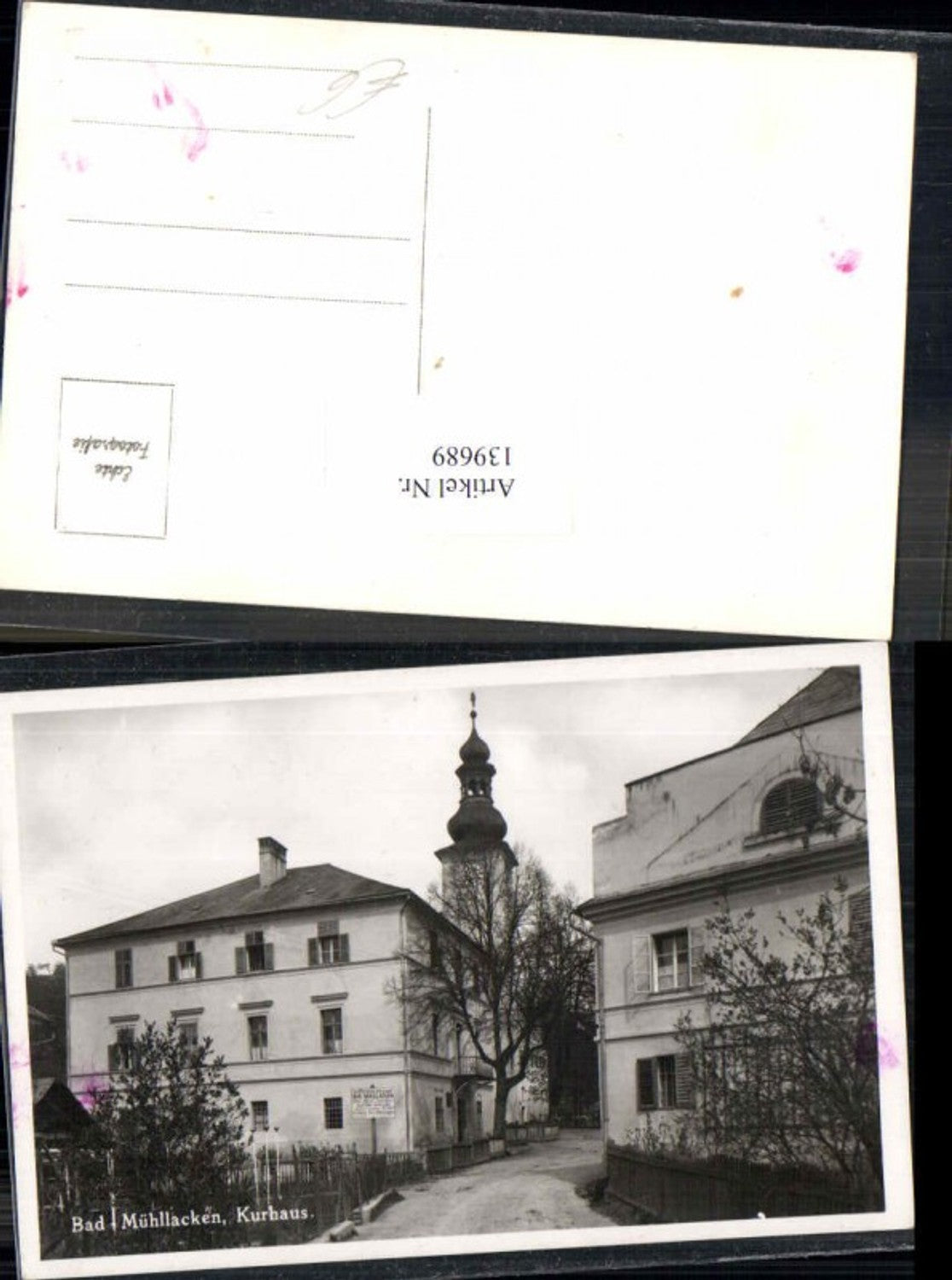 139689,Bad Mühllacken Feldkirchen a.d. Donau Strassenpartie 1938