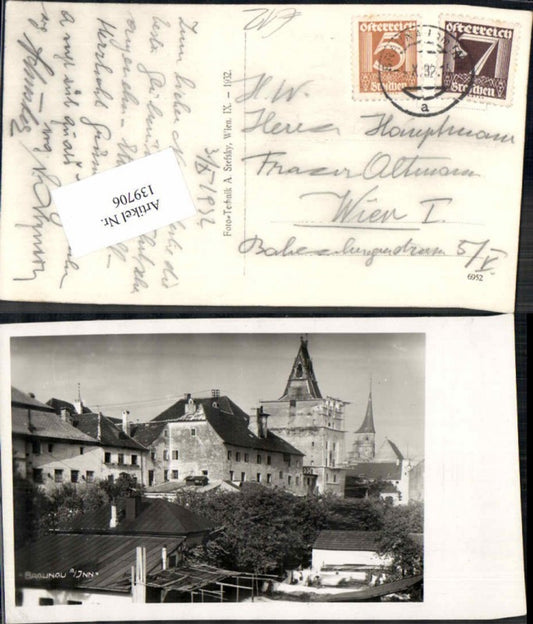 139706,Fotokarte Braunau am Inn Details im Ort