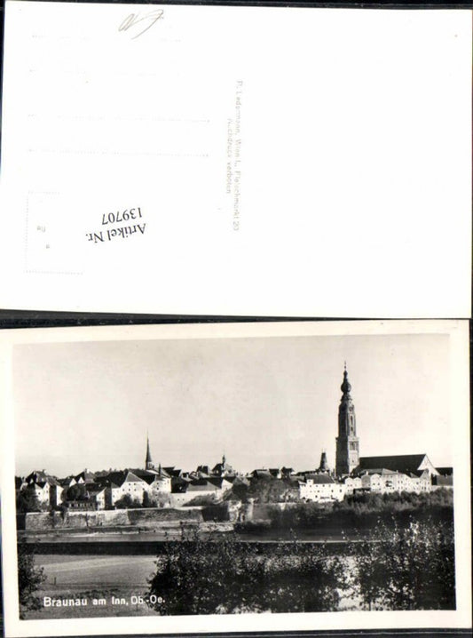 139707,Braunau am Inn Partie zum Ort 1940