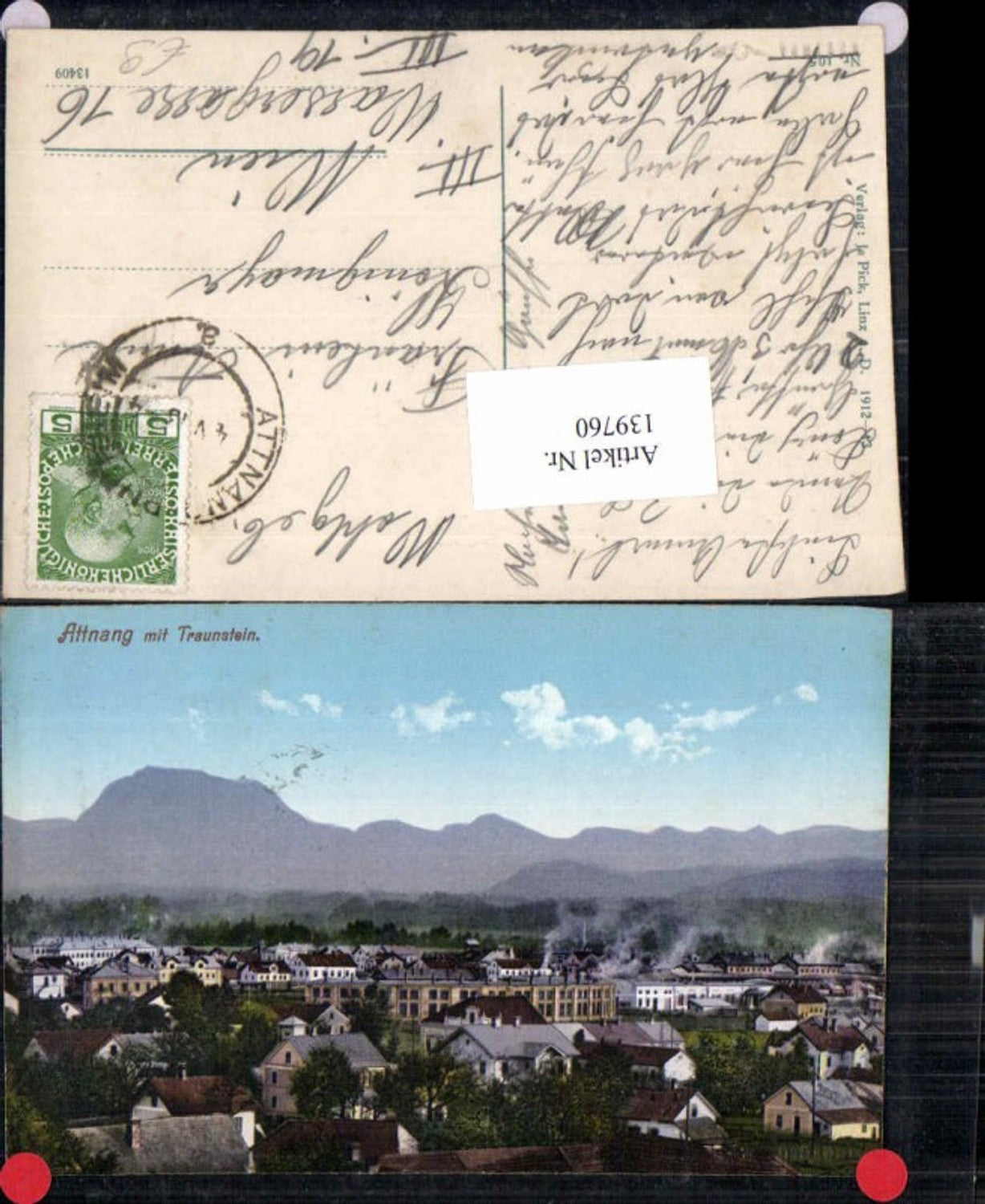 139760,Attnang Puchheim m. Traunstein 1912