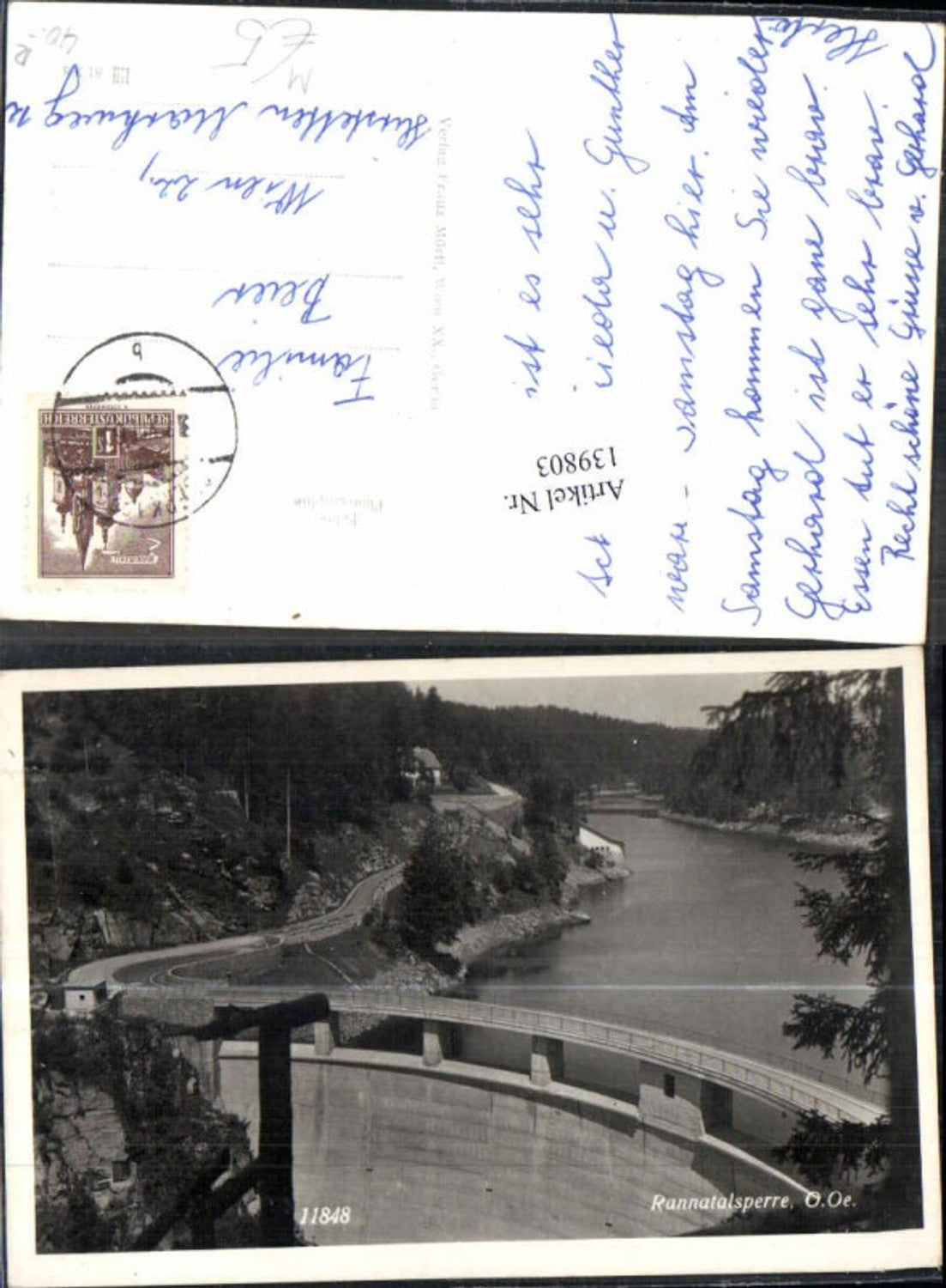 139803, Rannatalsperre Dam Oberkappel Pfarrkirchen im Mühlkreis Neustift