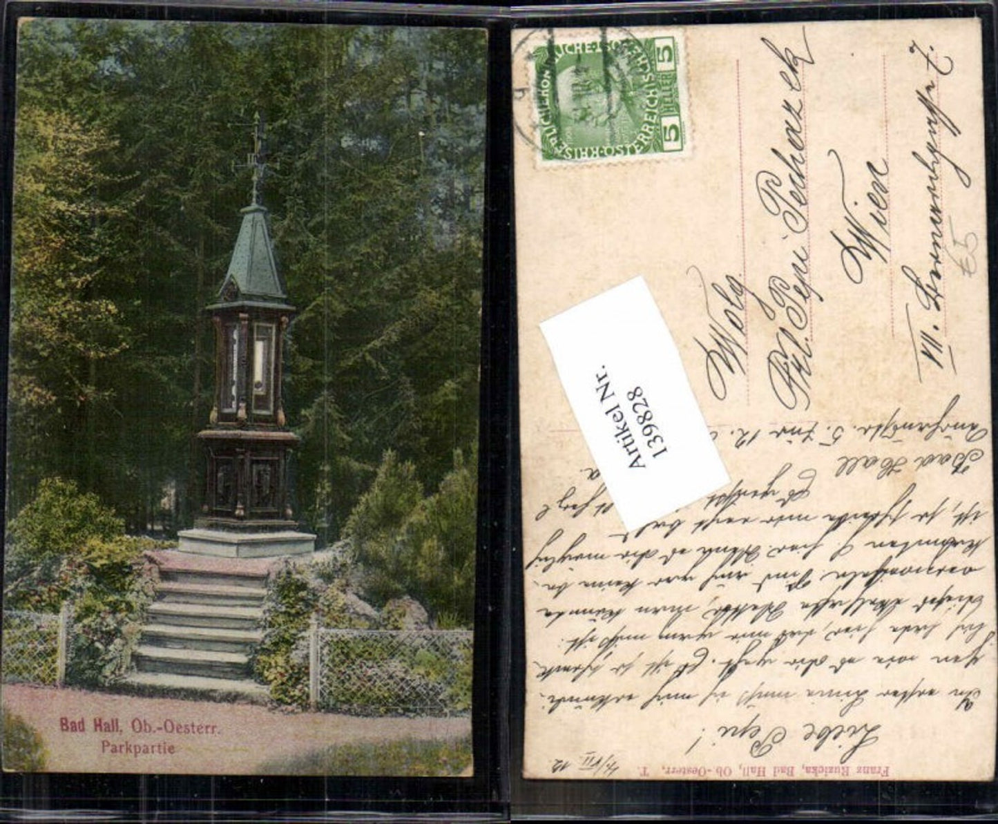 139828,Bad Hall bei Steyr Parkpartie