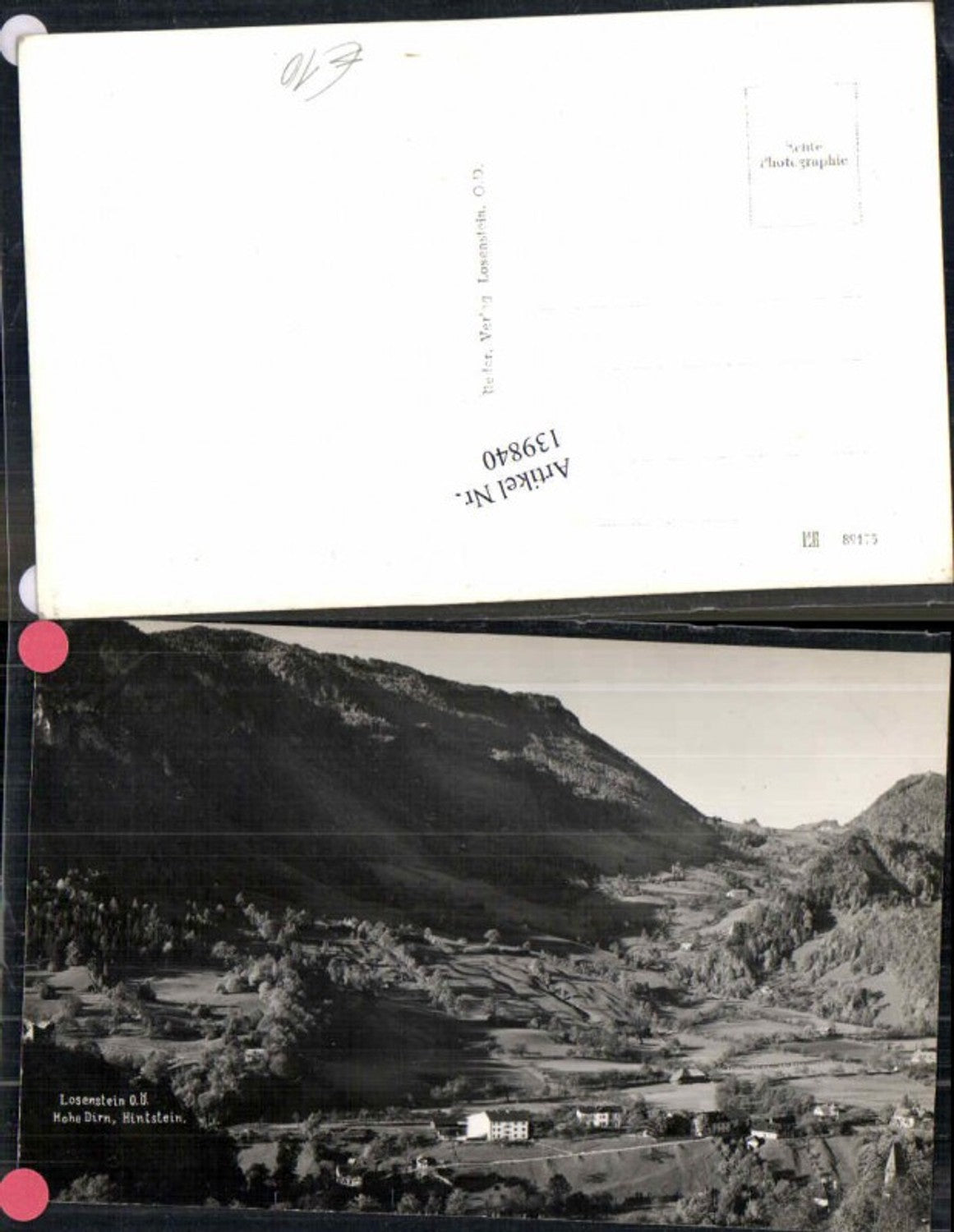 139840,Losenstein a.d. Enns Hohe Dirn Hintstein Ortsrand