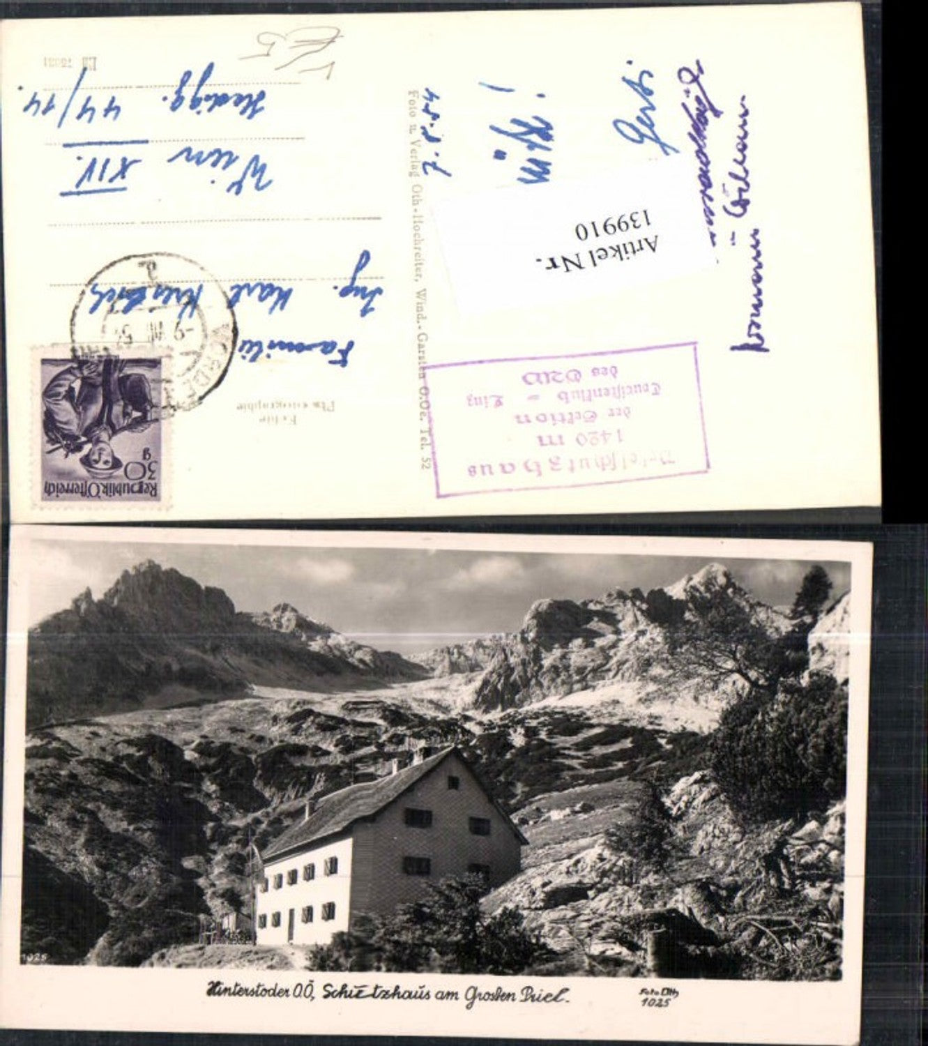 139910,Hinterstoder Schutzhaus am Grossen Priel