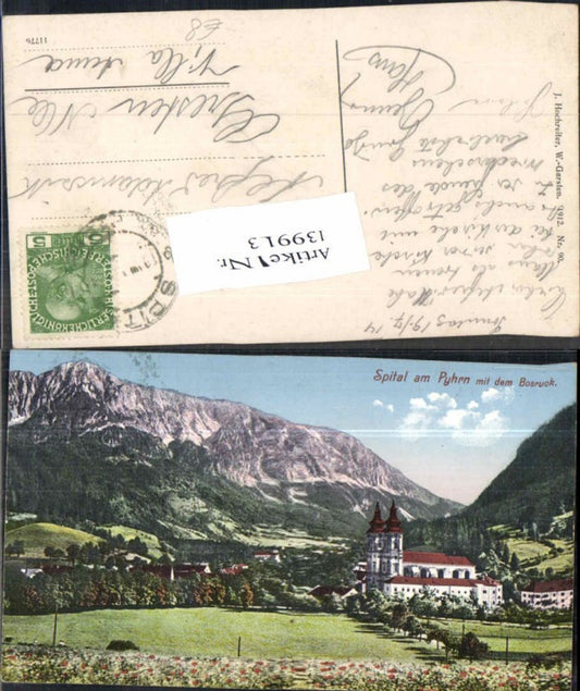 139913,Spital am Pyhrn m. Bosruck 1912