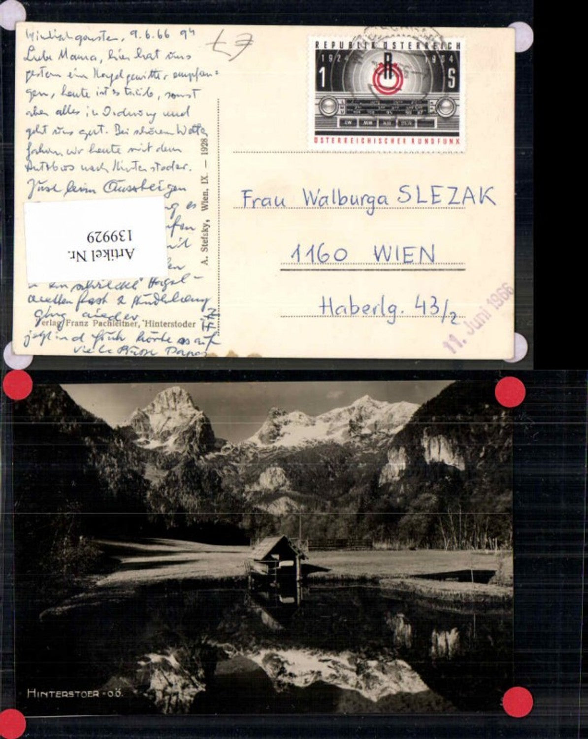 139929,Hinterstoder Partie am See 1928