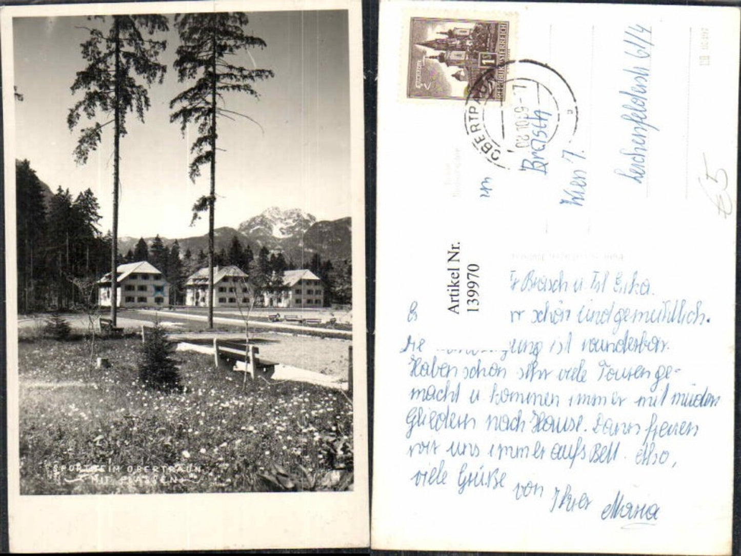 139970,Obertraun Partie beim Sportheim