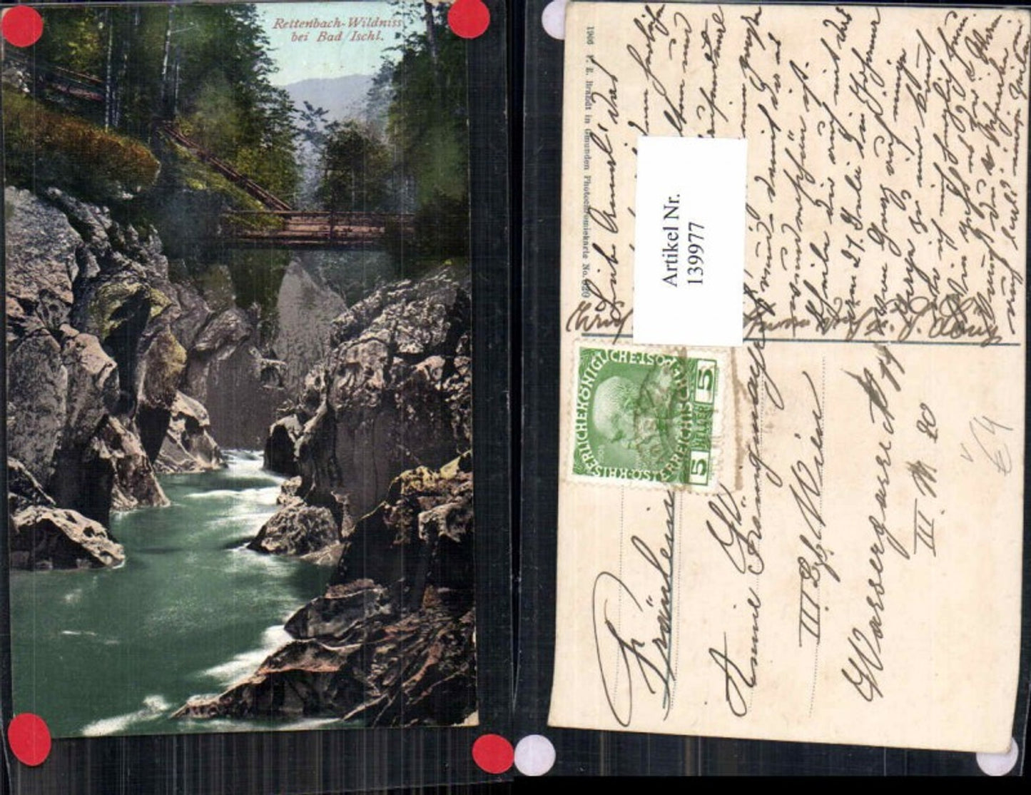 139977,Rettenbach Wildnis bei Ischl pub Brandt 320