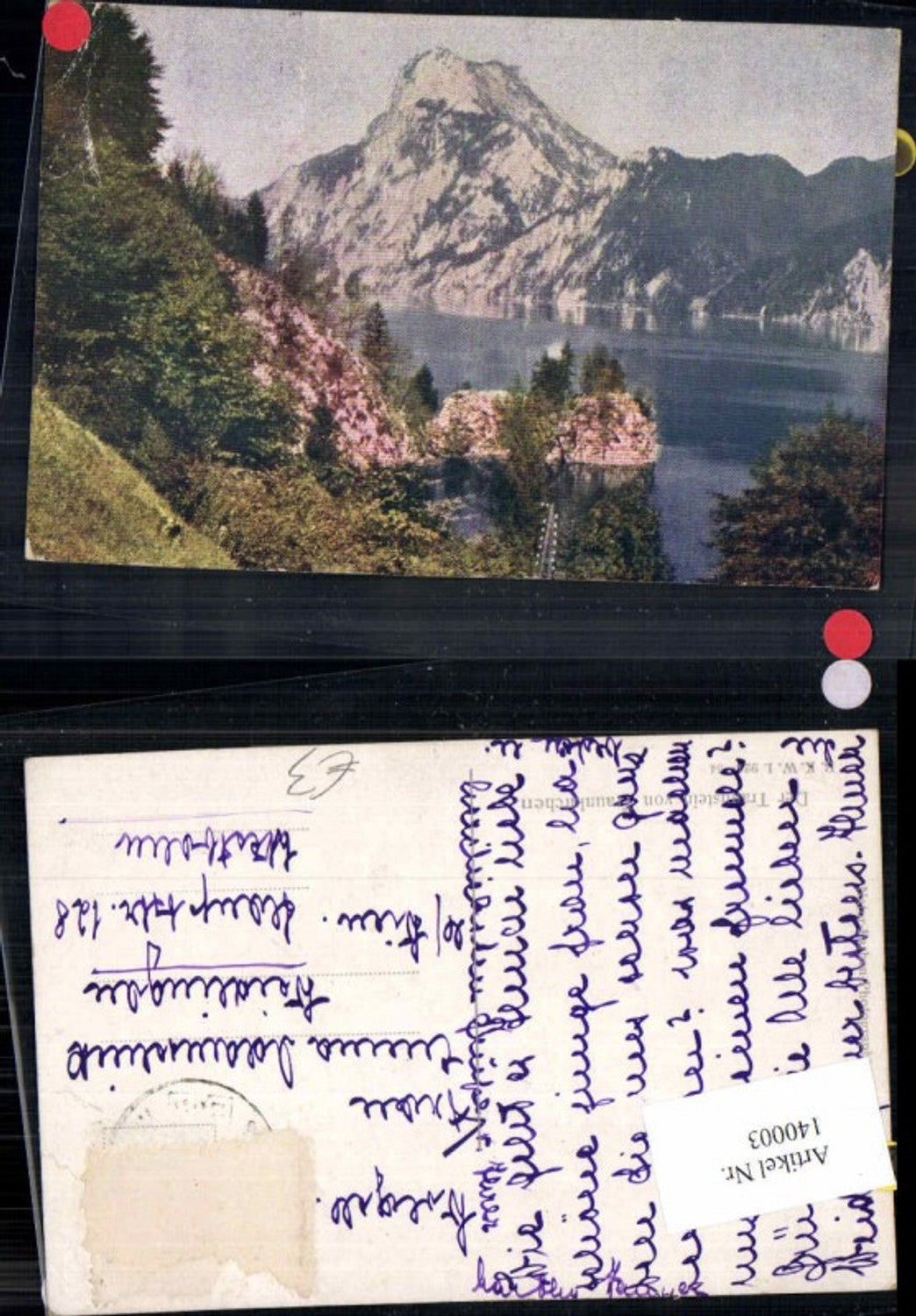 140003,Traunstein bei Traunkirchen Traunsee