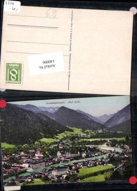 140006,Salzkammergut Bad Ischl Brandt 360