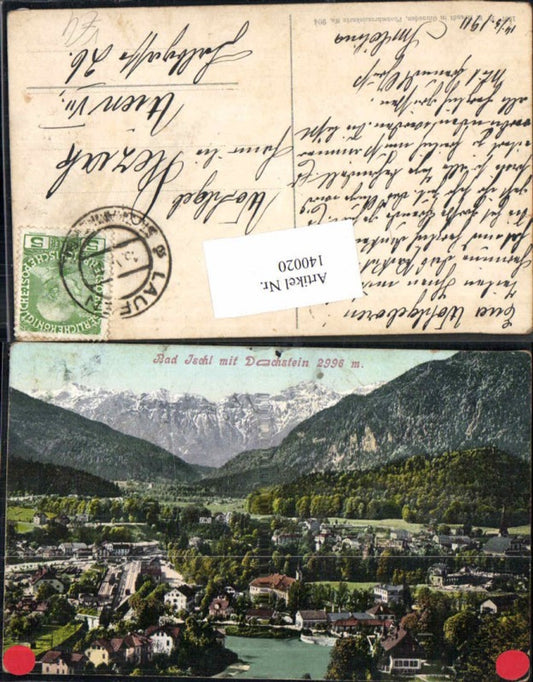 140020,Bad Ischl m. Dachstein Brandt 904
