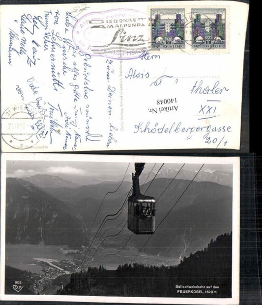 140048,Seilbahn Feuerkogel bei Ebensee Gondel