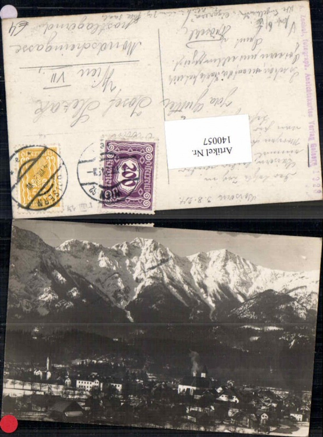 140057,FotoAK Goisern 1920