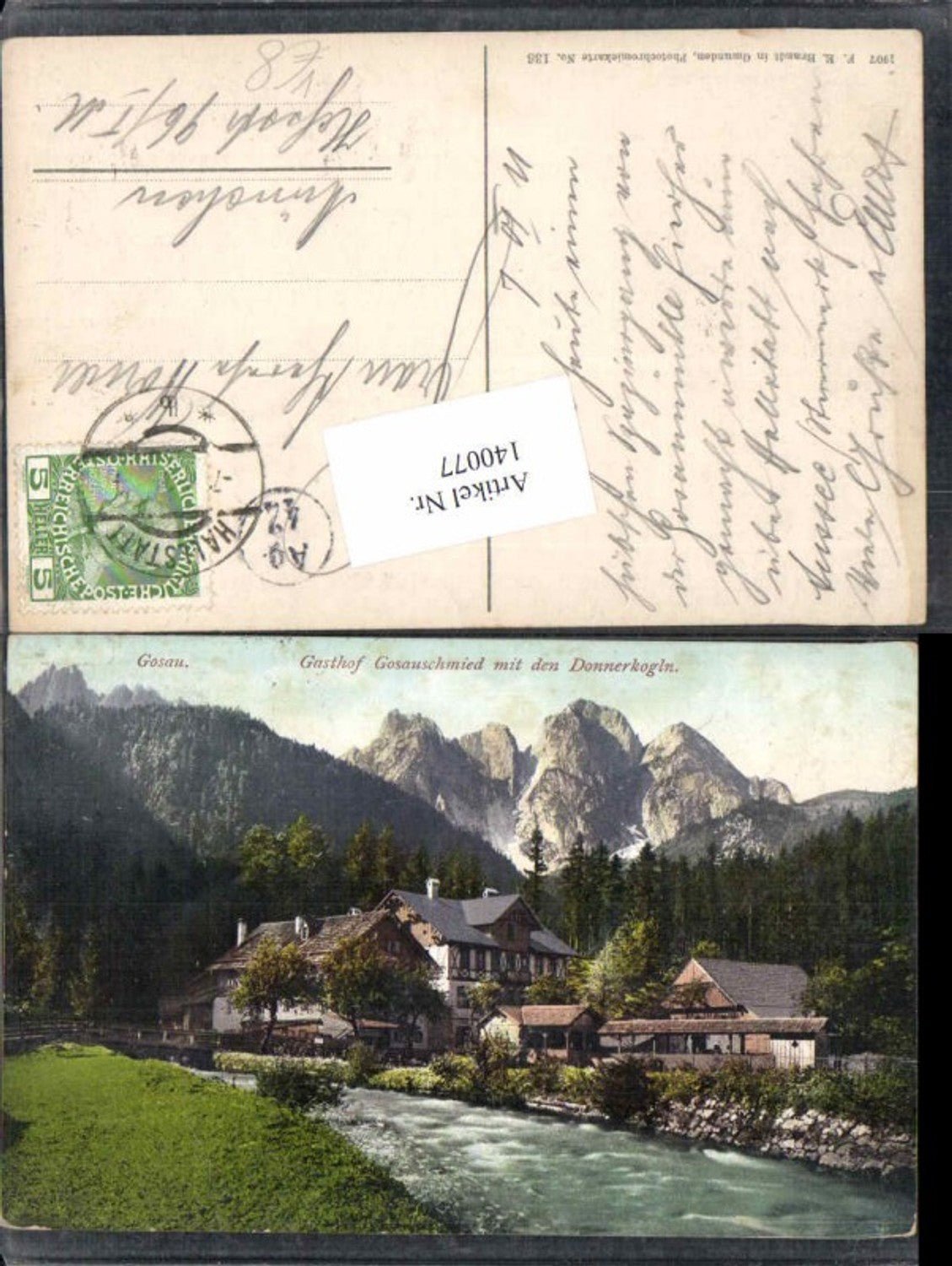 140077,Gosau Gasthaus Gosauschmied pub Brandt 136